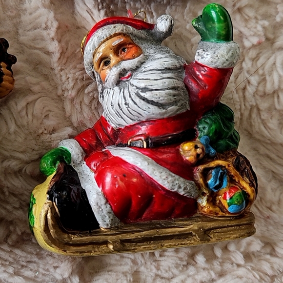 Vintage 60s Old World Antique Christmas Ornaments EUC - Picture 10 of 10